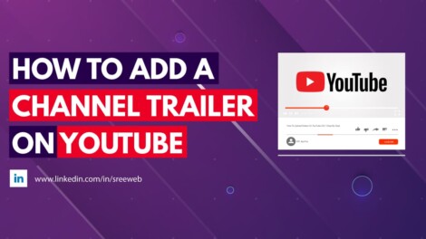 Adding Channel Trailer for YouTube Channel